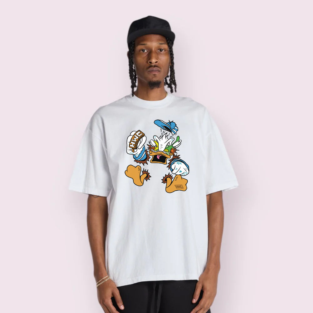 Mad Duck White Tee