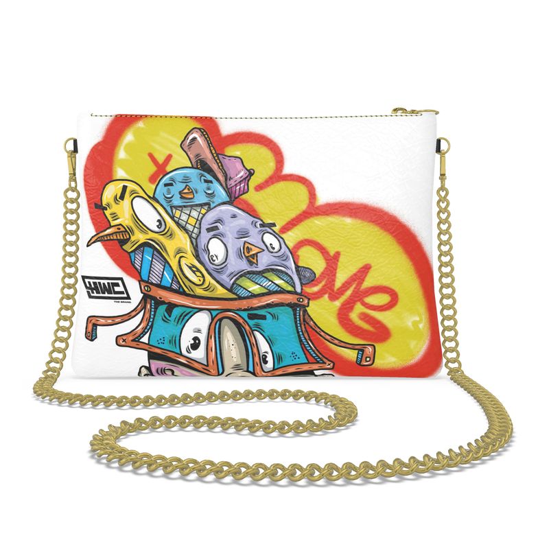 Bird Head Crossbody Bag with Chain