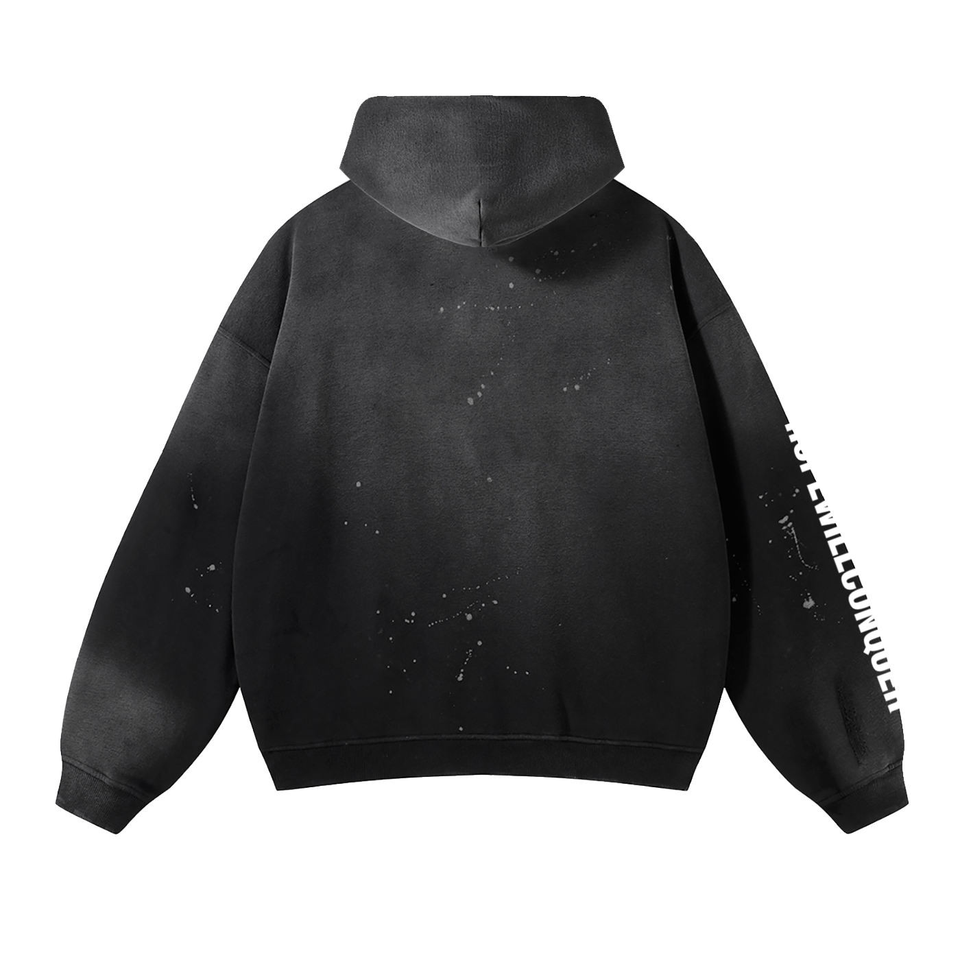 MIH Vintage Washed Frayed Fleece Hoodie