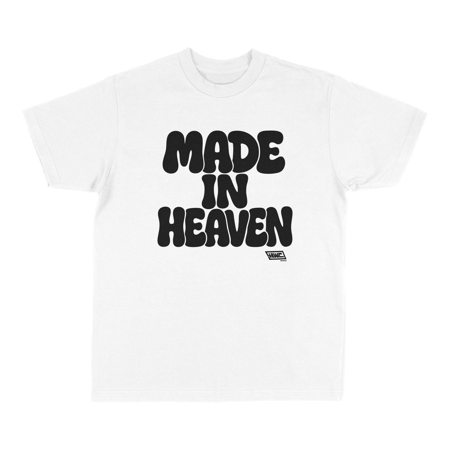 MIH Black- White Tee