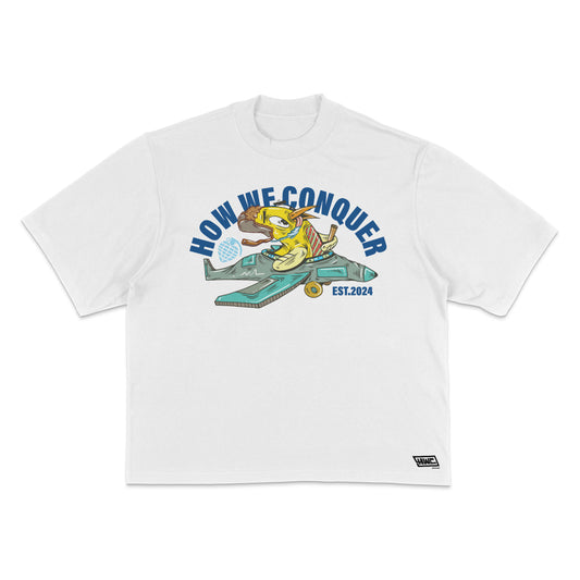How We Conquer Heavyweight Shirt